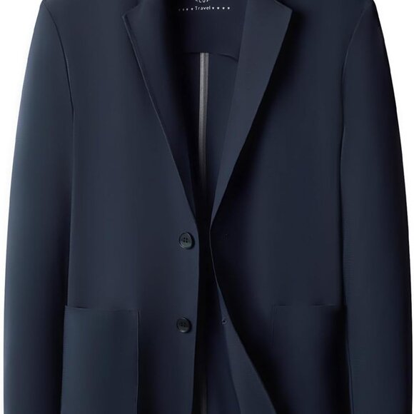 Men's Ice Silk Blazer - Lightweight Sun-Protective Sport Coat for Summer Style